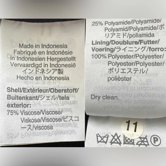 Madewell Blue Velvet‎ Classic Minimalist Gothic Cami Tank Top - Picture 9 of 9